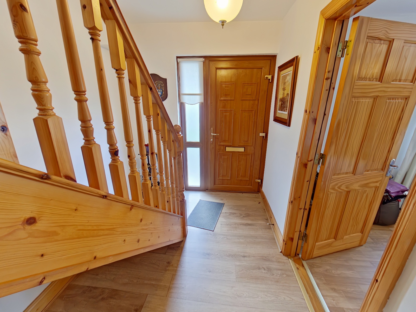 Hallway refurbishment by Irish Homes